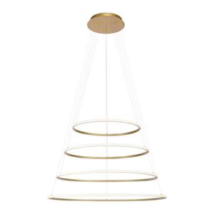 Paul Neuhaus Moderne hanglamp Tessara messing 2124-60