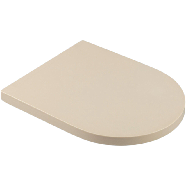 Saniclass Universo closetzitting - softclose - quickrelease - duroplast - 46x36cm - 35mm - mat beige E13/A15 35mm seat beige