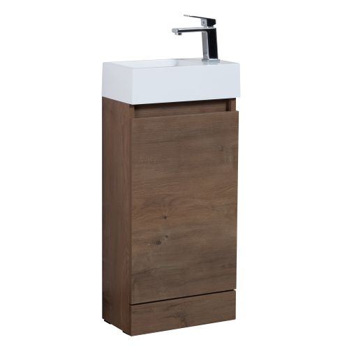 Badplaats Toiletmeubel Peru 40cm - Bruin Eiken