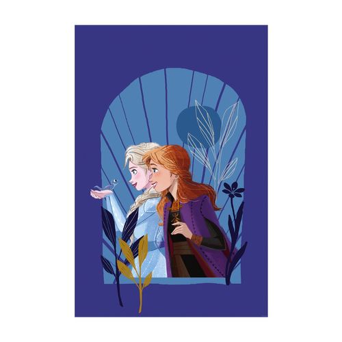 Disney Poster Frozen Spotlijster Paars - 50 Cm X 70 Cm - 612842