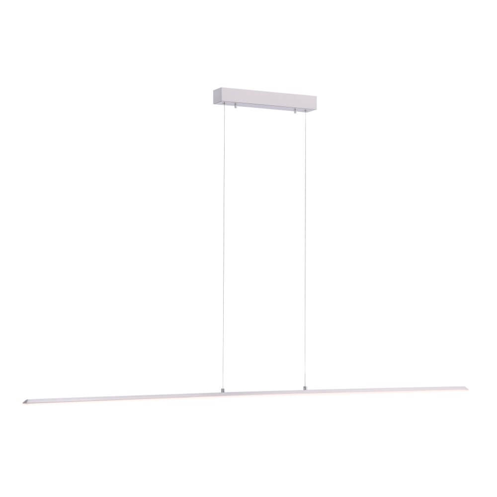 PURE LED-Hängeleuchte Lite, silber, 160 cm, CCT, dimmbar