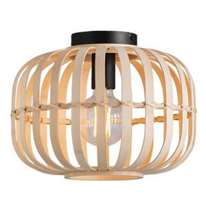 Leen Bakker Plafondlamp Asher naturel E27 23xØ33 cm