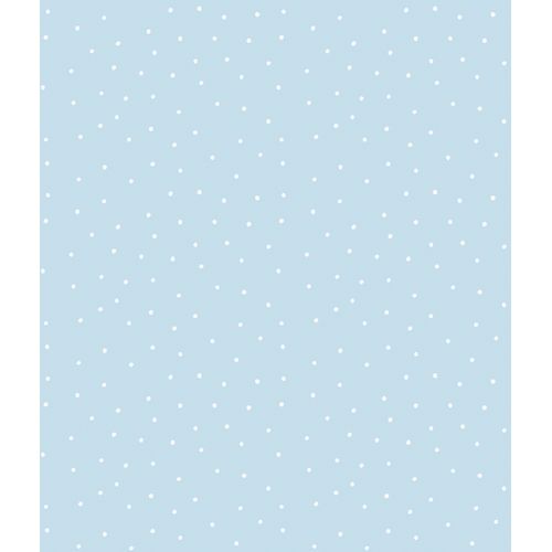 Sanders & Sanders Behang Stippen Blauw En Wit - 53 Cm X 10 M - 640462