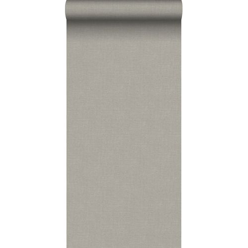 Sanders & Sanders Behang Linnenstructuur Taupe - 53 Cm X 10 M - 640429