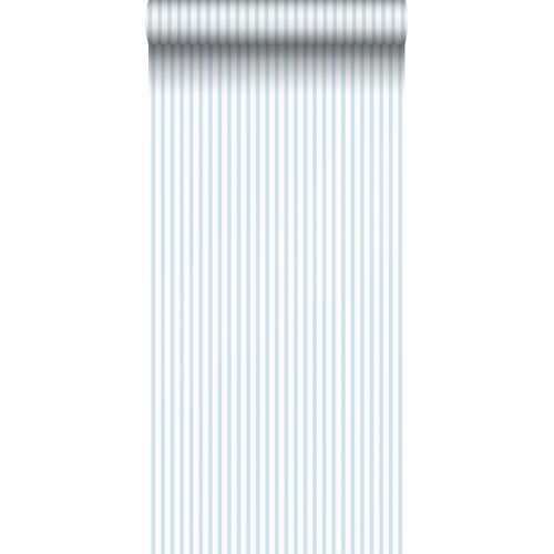 Sanders & Sanders Behang Strepen Blauw En Wit - 53 Cm X 10 M - 640473