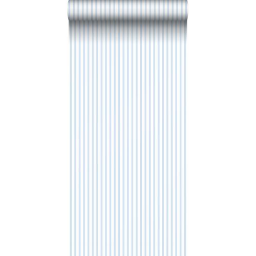 Sanders & Sanders Behang Strepen Blauw En Wit - 53 Cm X 10 M - 640590