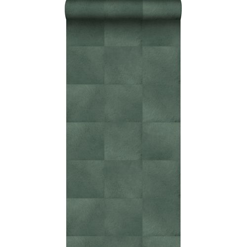 Sanders & Sanders Behang Dierenhuid Vergrijsd Zeegroen - 53 Cm X 10 M - 640093