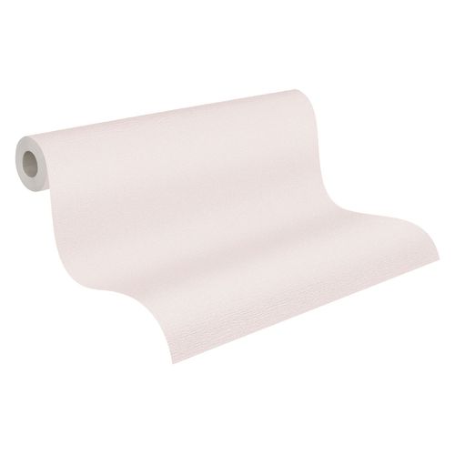 A.S. Création Behang Effen Licht Roze - 53 Cm X 10,05 M - As-395473