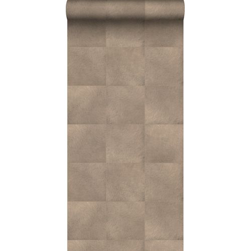 Sanders & Sanders Behang Dierenhuid Donker Beige - 53 Cm X 10 M - 640091