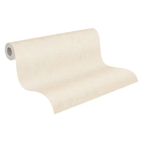 A.S. Création Behang Effen Beige - 53 Cm X 10,05 M - As-393874