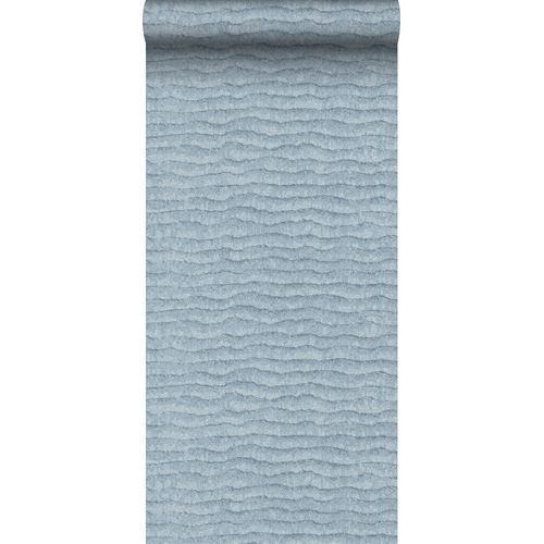 Sanders & Sanders Behang Effen Blauw - 53 Cm X 10 M - 640089