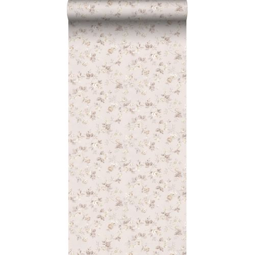 Sanders & Sanders Behang Bloemen Beige - 53 Cm X 10 M - 640400