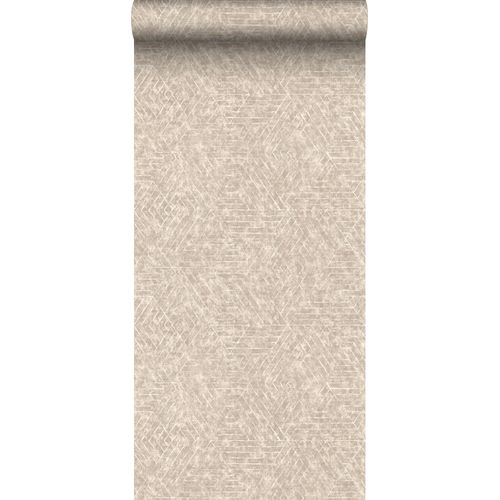 Sanders & Sanders Behang Grafische Lijnen Zand Beige - 53 Cm X 10 M - 640511