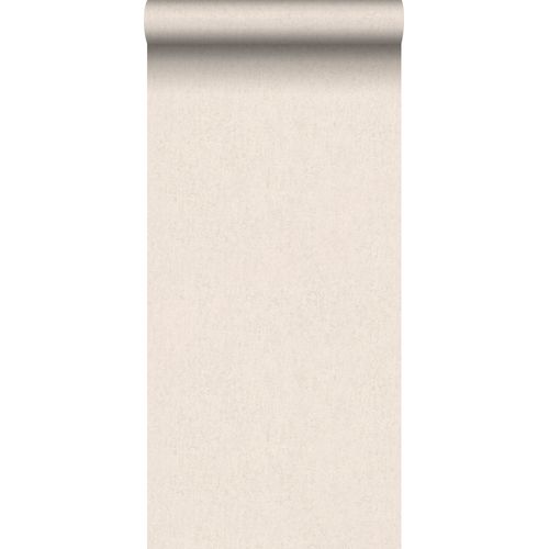 Sanders & Sanders Behang Linnenstructuur Licht Crème Beige - 53 Cm X 10 M - 640532