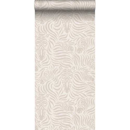 Sanders & Sanders Behang Zebra's Licht Crème Beige - 53 Cm X 10 M - 640518