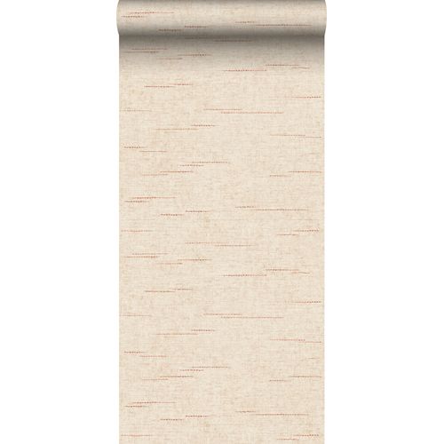 Sanders & Sanders Behang Geweven Structuur Beige - 53 Cm X 10 M - 640536