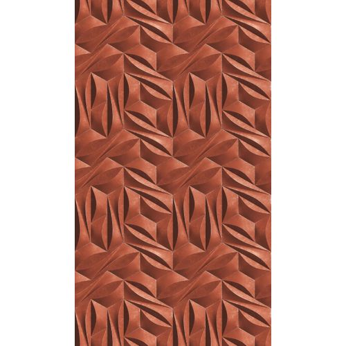 Livingwalls Behang 3d-motief Rood En Wit - 159 X 280 Cm - As-391793