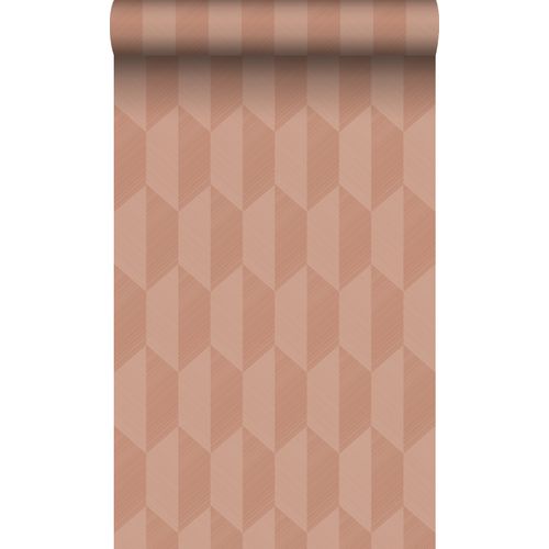 Origin Wallcoverings Eco-texture Vliesbehang 3d-motief Terracotta - 50 X 900 Cm