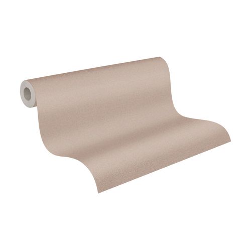 A.S. Création Behang Stof Look Bruin En Beige - 53 Cm X 10,05 M - As-386662