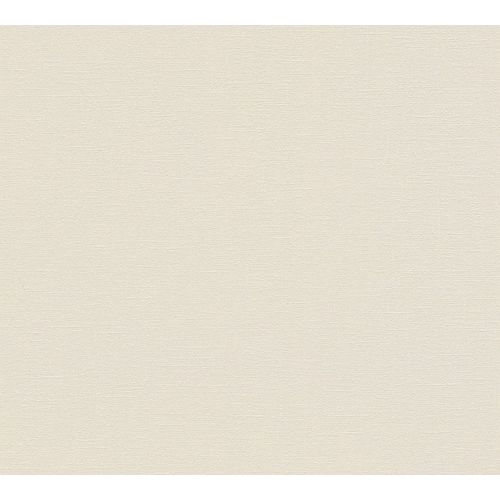 A.S. Création Behang Effen Beige En Crème - 53 Cm X 10,05 M - As-376031