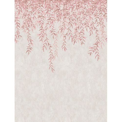 Sanders & Sanders Fotobehang Bladeren Roze En Beige - 53 Cm X 2.8 M - 640271