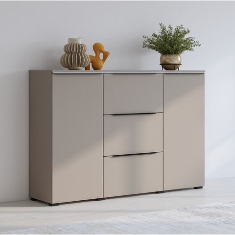 INOSIGN Dressoir Tana, Breite 132 cm, moderne Kommode 3 SK ,2 Trg