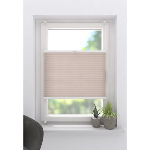 Radeco Plisségordijn Fine Honingraat - Lichtdoorlatend - Beige - 40 X 130