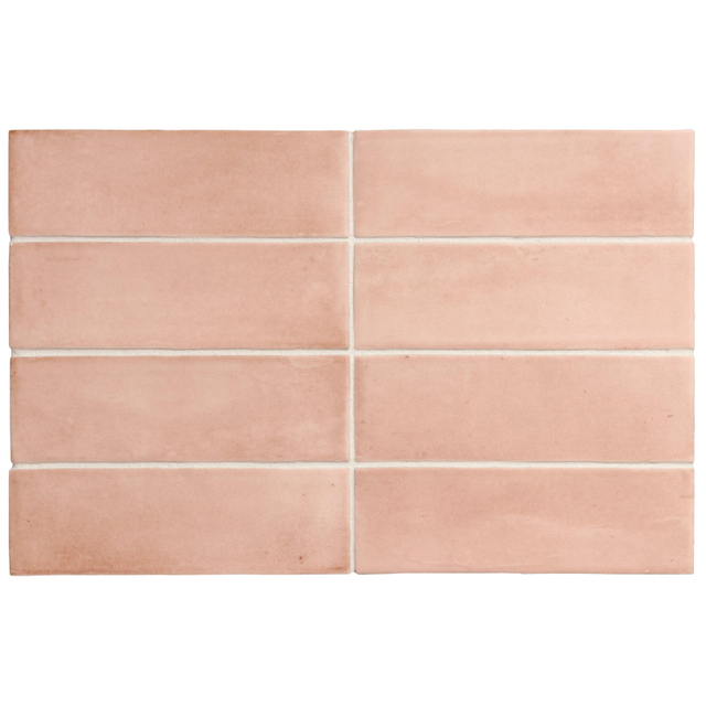 Equipe Ceramicas Equipe Cerámicas Premium Koko voor wand- en vloertegel - 15x5cm - 8mm - Roze SW07314985-1