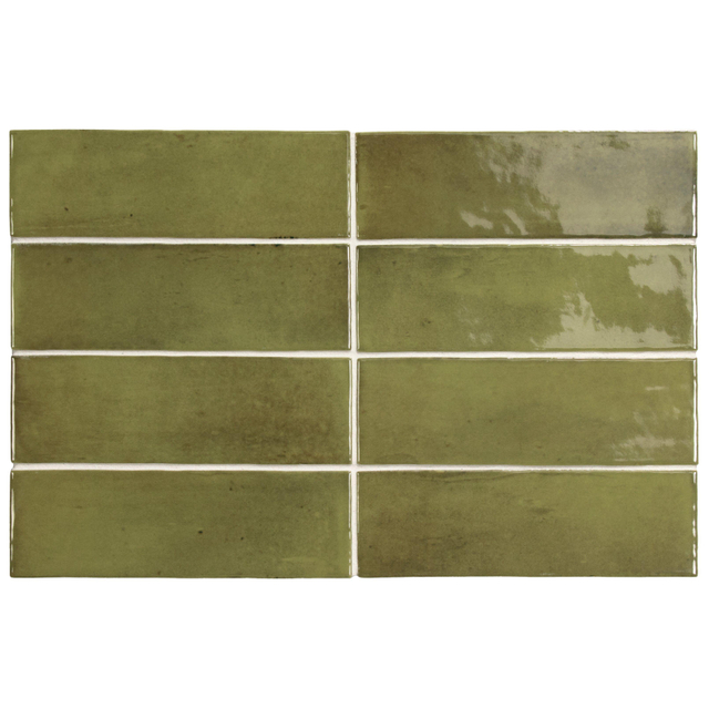 Equipe Ceramicas Equipe Cerámicas Premium Koko Voor wandtegel - 15x5cm - 8mm - Groen SW07314986