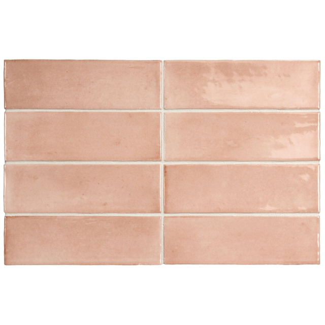 Equipe Ceramicas Equipe Cerámicas Premium Koko Voor wandtegel - 15x5cm - 8mm - Roze SW07314985