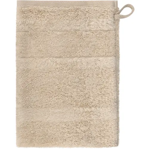 Cawö Cawo Noblesse2 Uni Washandje 16/22 beige