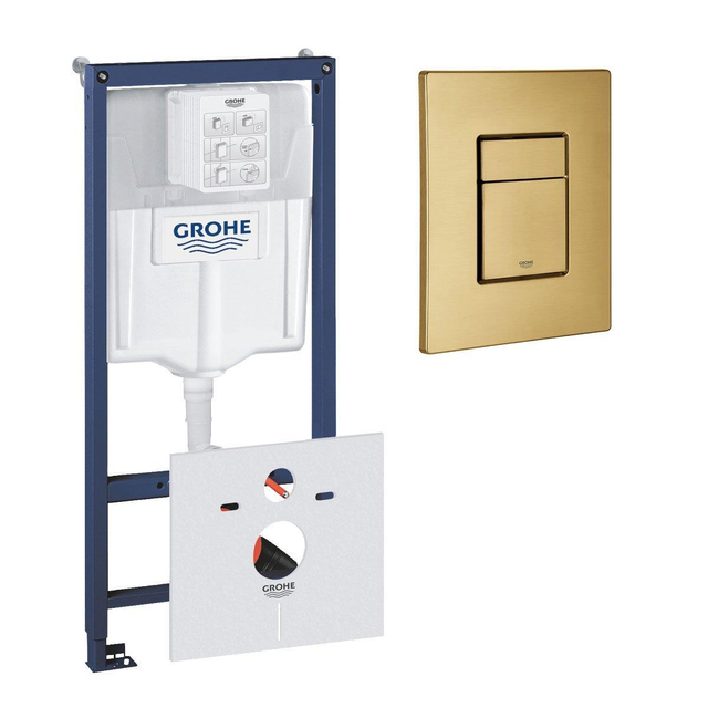 Grohe Rapid SL inbouwreservoir inclusief  Skate cosmopolitan bedieningsplaat Cool Sunrise 0729205/sw107647/sw242308/