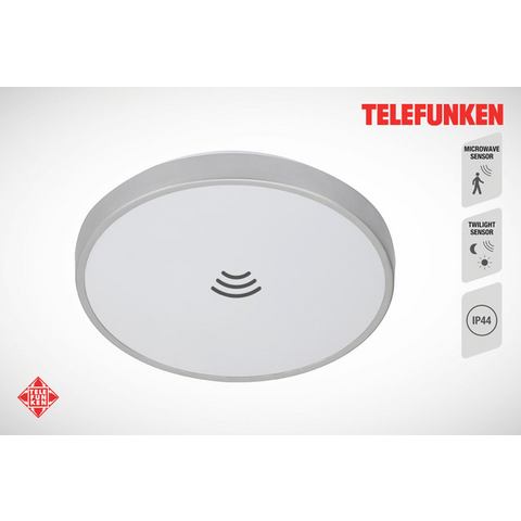 Telefunken LED-Deckenleuchte 'BOLWA' weiß 12 W Ø 29 x 6,6 cm