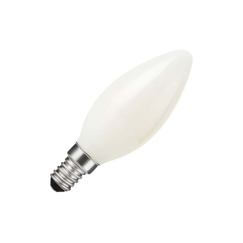 SPL | LED Filament | Kleine fitting E14 | Kaarslamp | Opaal | 4W | Dimbaar | 927 Warm wit