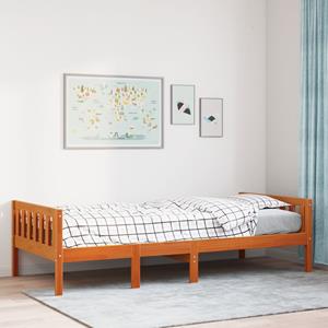 VidaXL Kinderbed zonder matras massief grenenhout wasbruin 80x200 cm