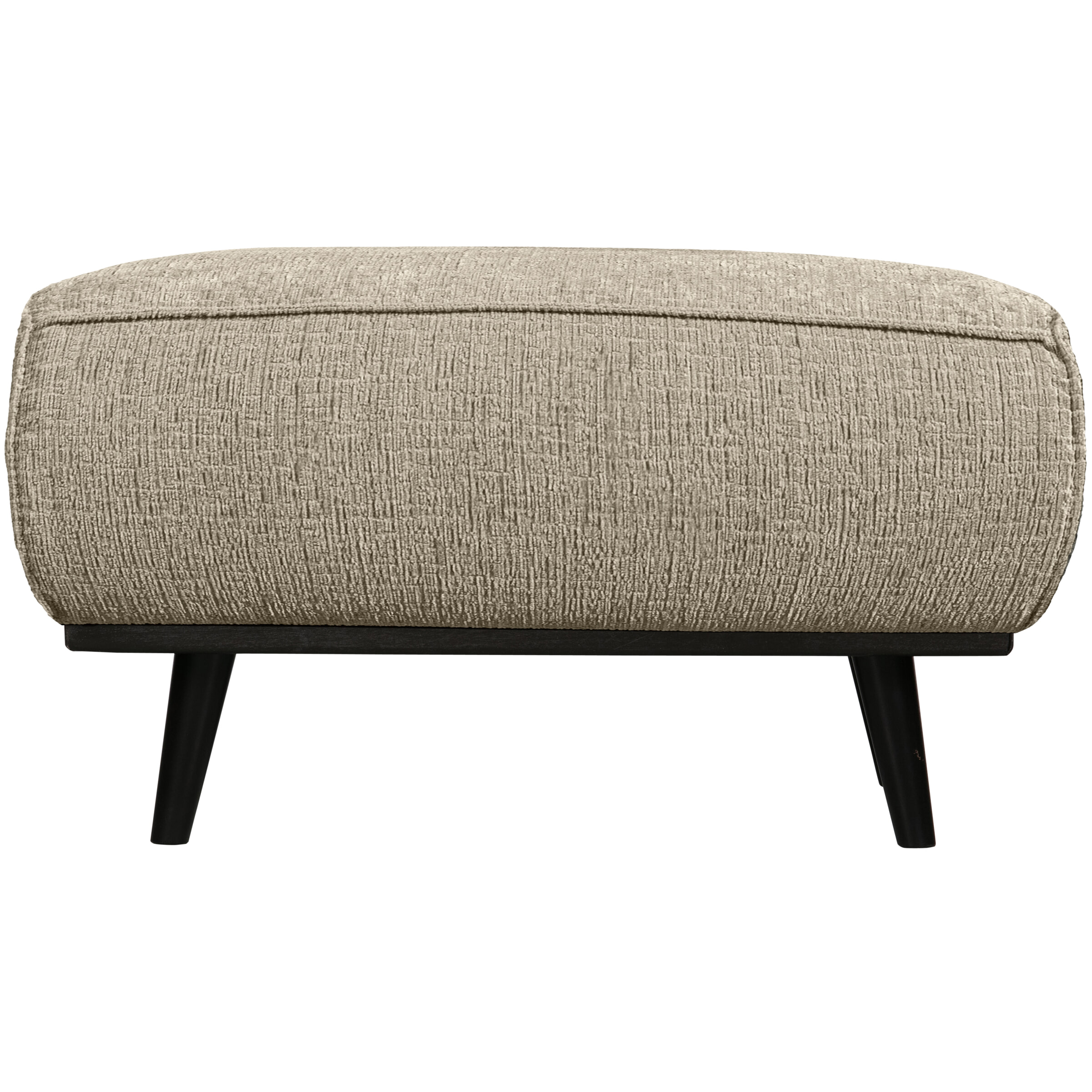 BePureHome Hocker Statement Structure Velvet - Wheatfield