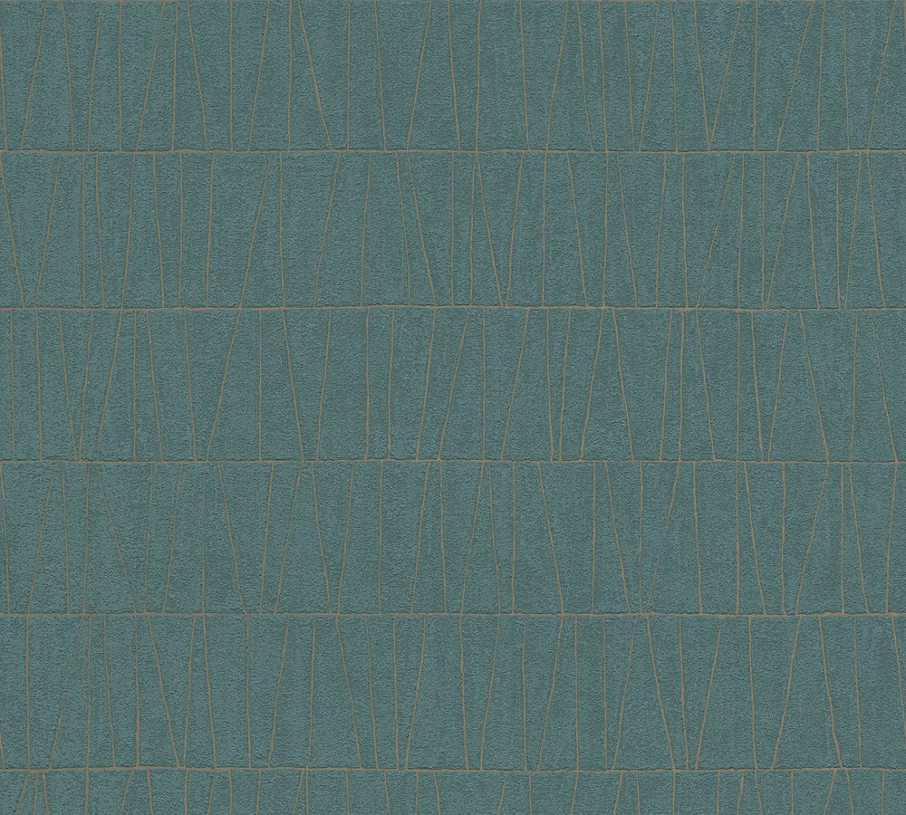 AS Creation Jade 2 - Petrol - Metallic - 395064