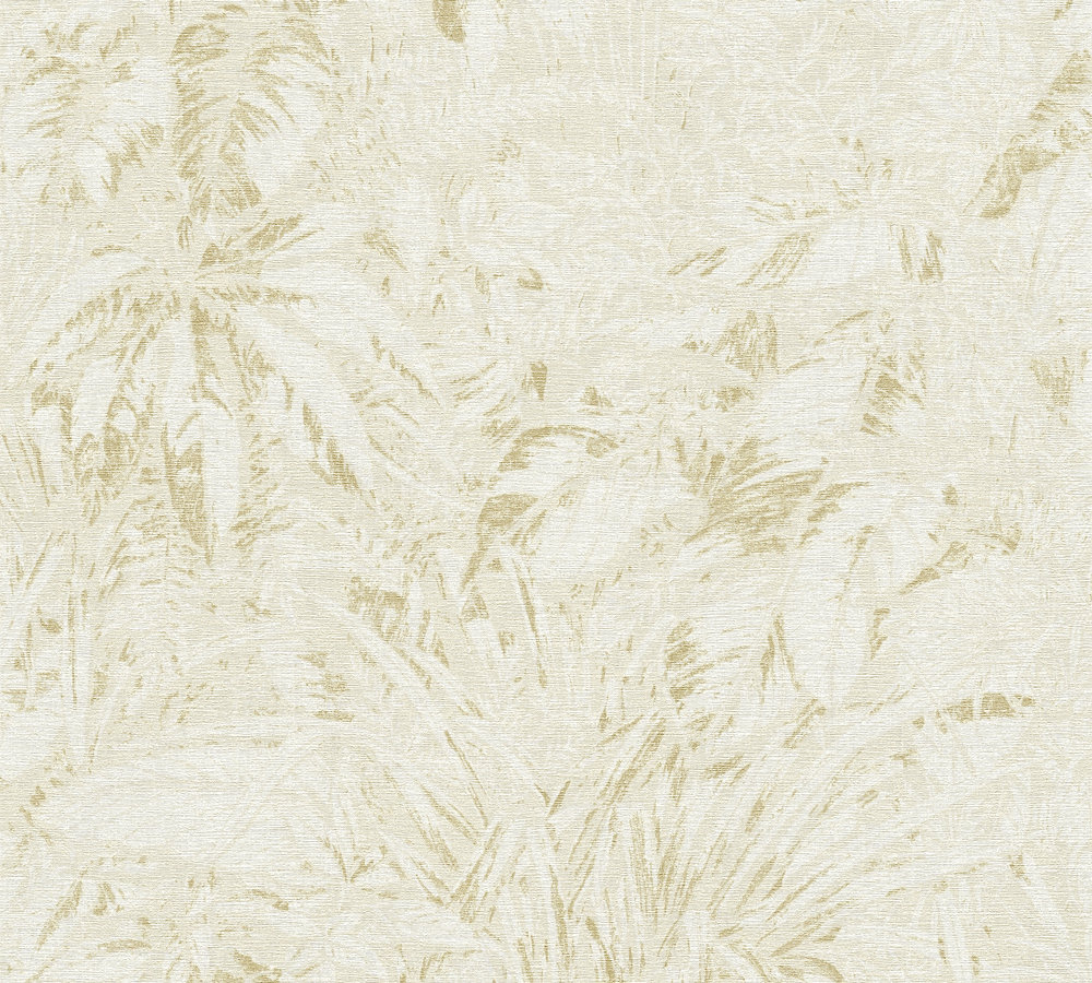 Livingwalls Smart Surfaces - Beige - Floraal - 395601