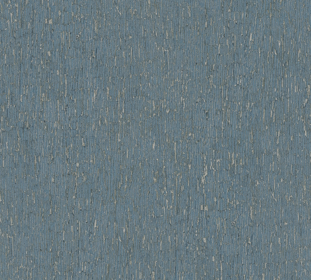 Livingwalls Smart Surfaces - Blauw - Metallic - 395621