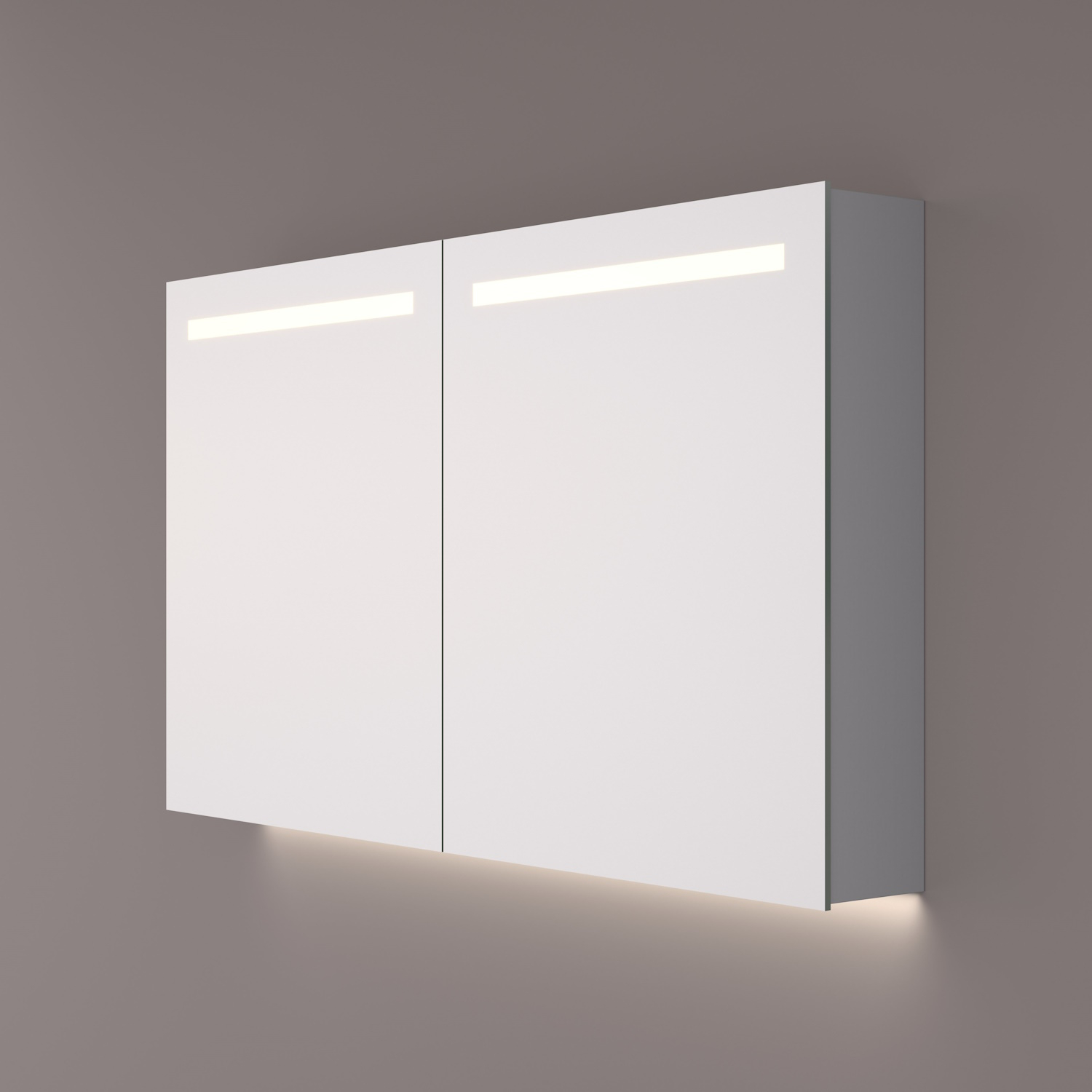 Hipp Design Spiegelkast  SPK 52000 Rechthoek Met Verlichting Incl. Spiegelverwarming en Stopcontact (Alle Maten)