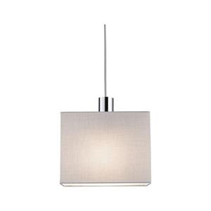 Paulmann URail-Lampenschirm Verona 2Easy, grau, 25 x 13 cm