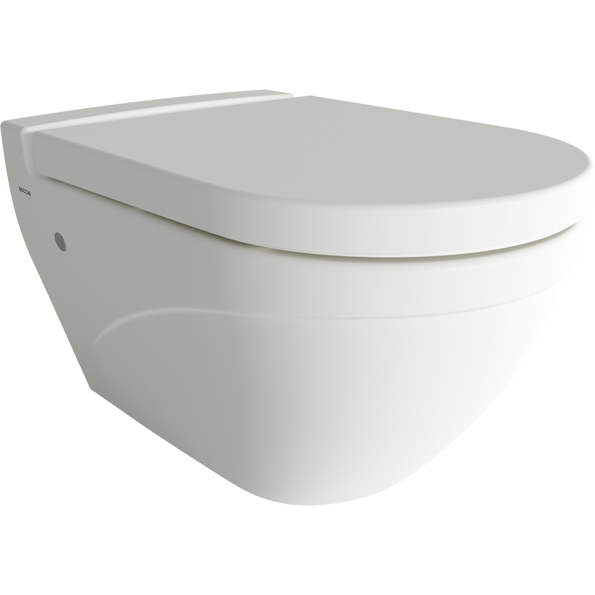 Bocchi Taormina Arch toiletpot mat wit met softclose zitting