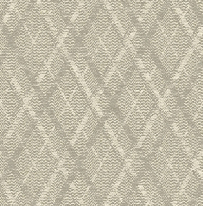 Dutch Wallcoverings Sauvage Ruit - Beige