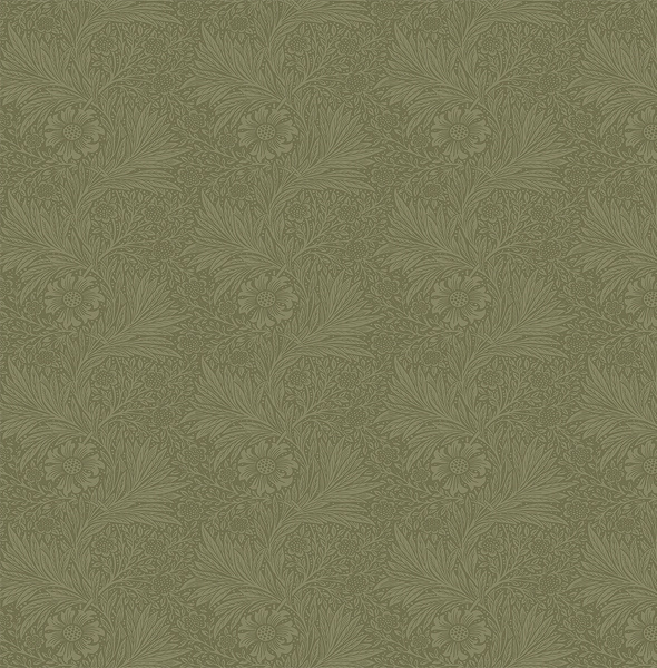 Dutch Wallcoverings British Heritage Bloem - Groen