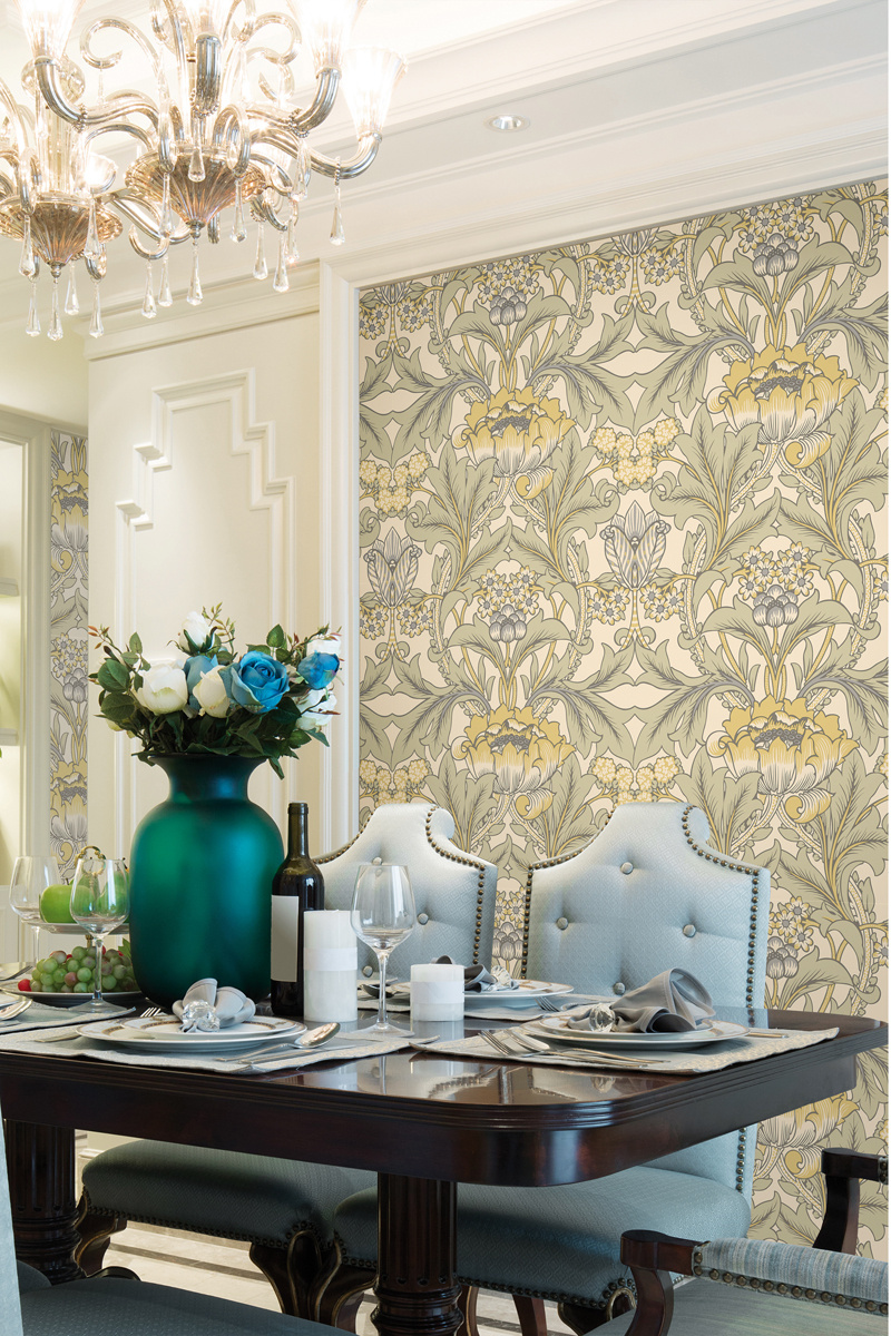 Dutch Wallcoverings British Heritage Bloem - Beige