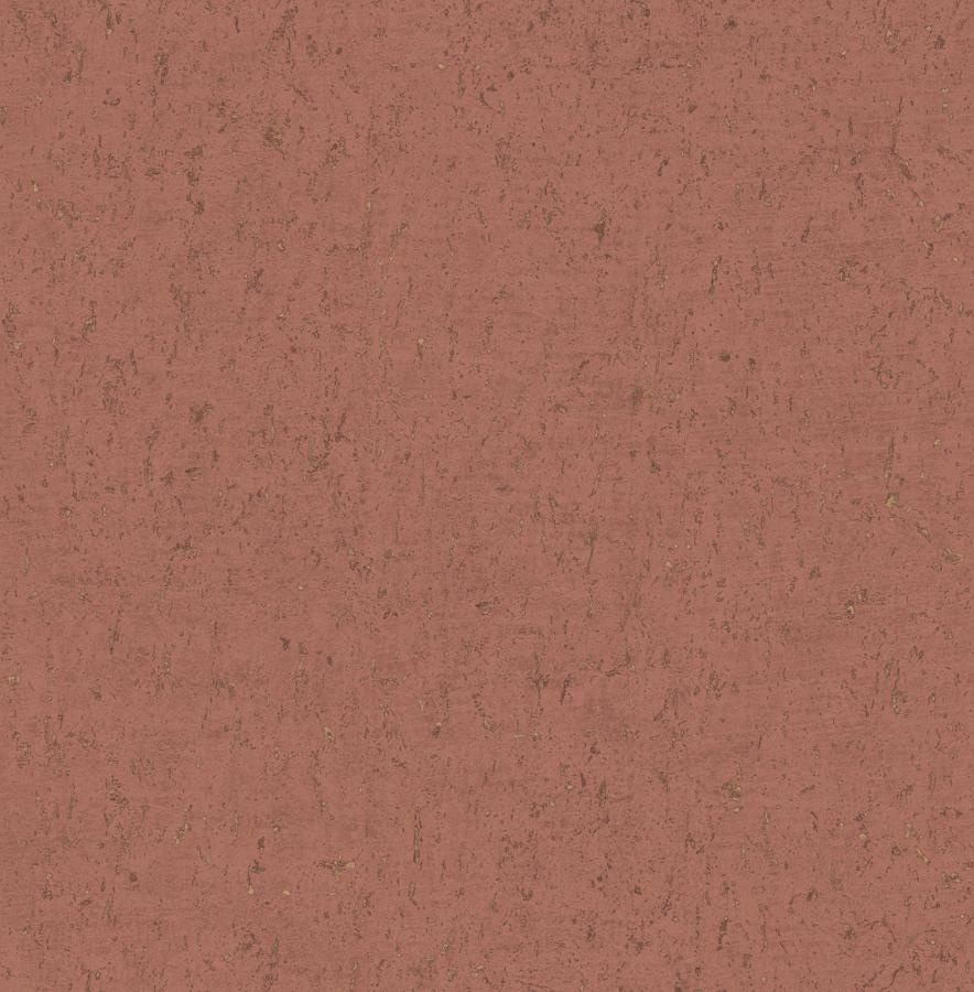 Dutch Wallcoverings Arber - Callie Terracotta - Terra/Goud