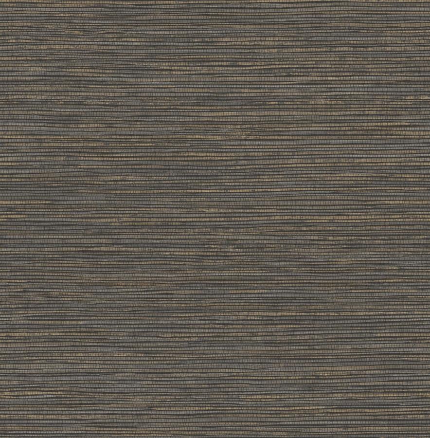 Dutch Wallcoverings Arber - Alton Charcoal/Gold - Grijs/Goud