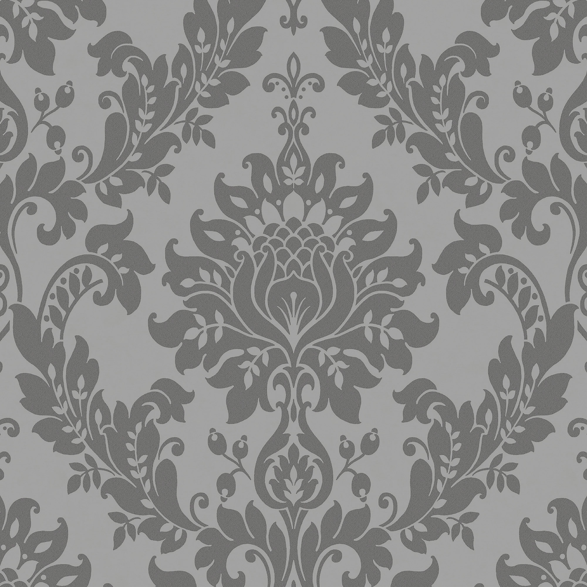 Dutch Wallcoverings Eleganza - Clara Grey - Grijs