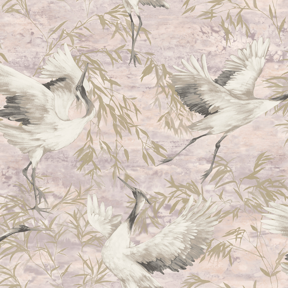 Dutch Wallcoverings Patagonia - Sarus - Pink