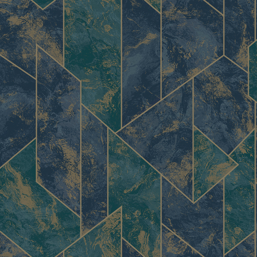 Dutch Wallcoverings Patagonia - Zarci - Navy